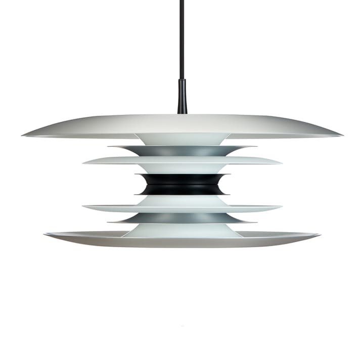 Diablo hanglamp Ø50 cm., Mat aluminium-matzwart Belid
