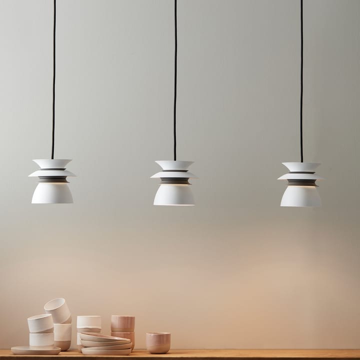 Diablo plafondlamp Ø16,5 cm, Matwit-warmgrijs Belid
