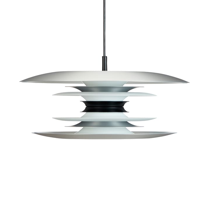 Diablo plafondlamp Ø40 cm, Mat aluminium-matzwart Belid