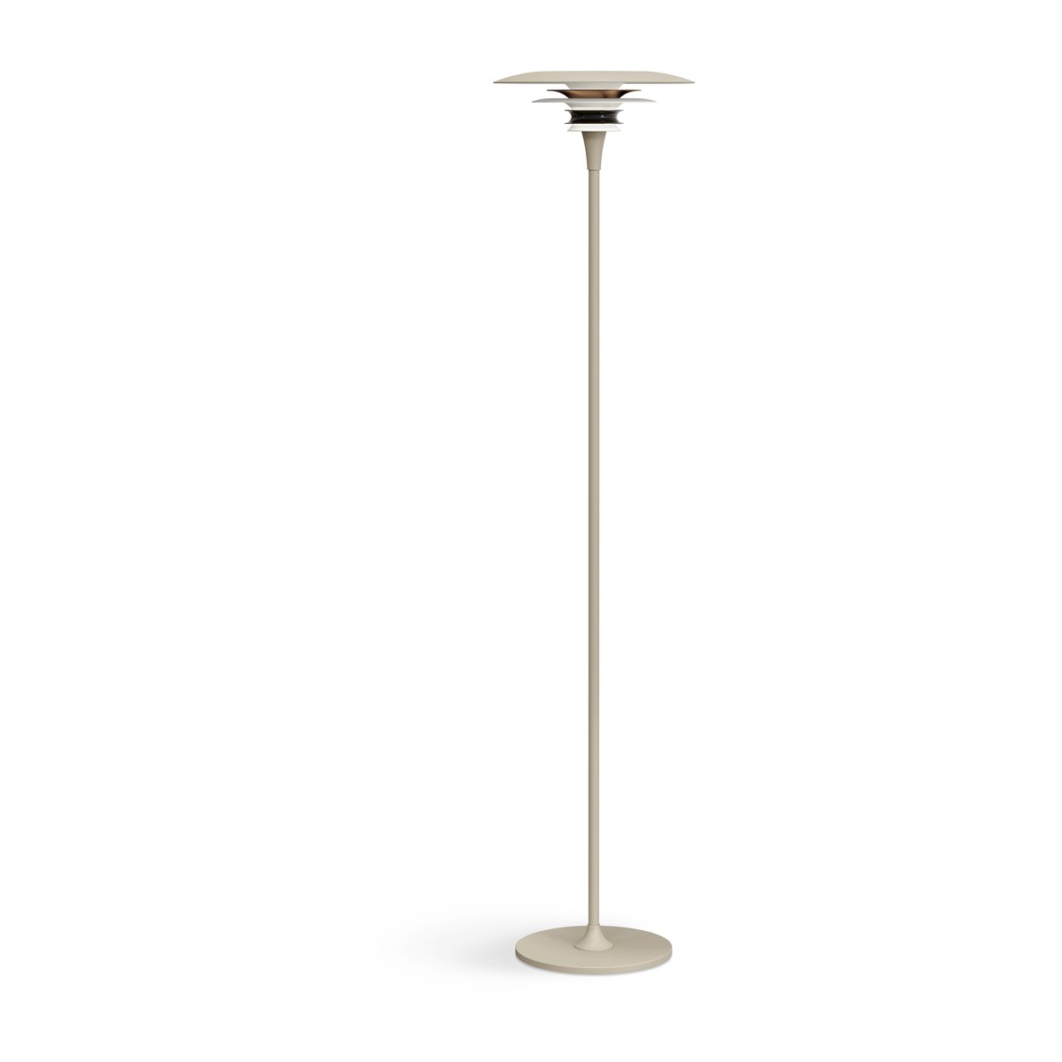 Belid Diablo vloerlamp o30 cm Zand-metallic brons | Scandinavisch Interieur | Vloerlampen | Wit