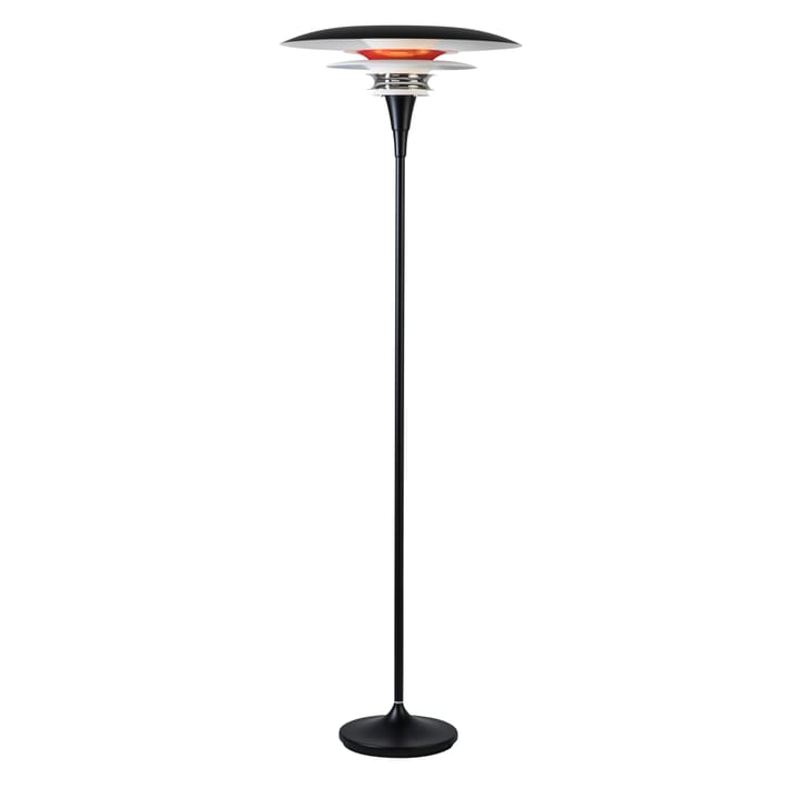 Diablo vloerlamp Ø50 cm - Matzwart-glanzend rood - Belid