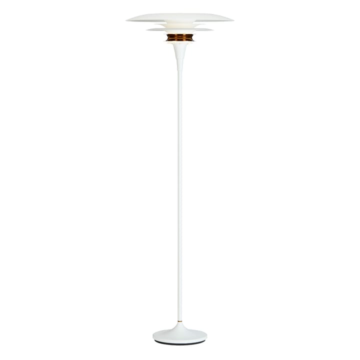 Diablo vloerlamp Ø50 cm - Wit-messing - Belid