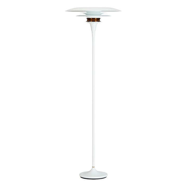 Diablo vloerlamp Ø50 cm, Wit-messing Belid
