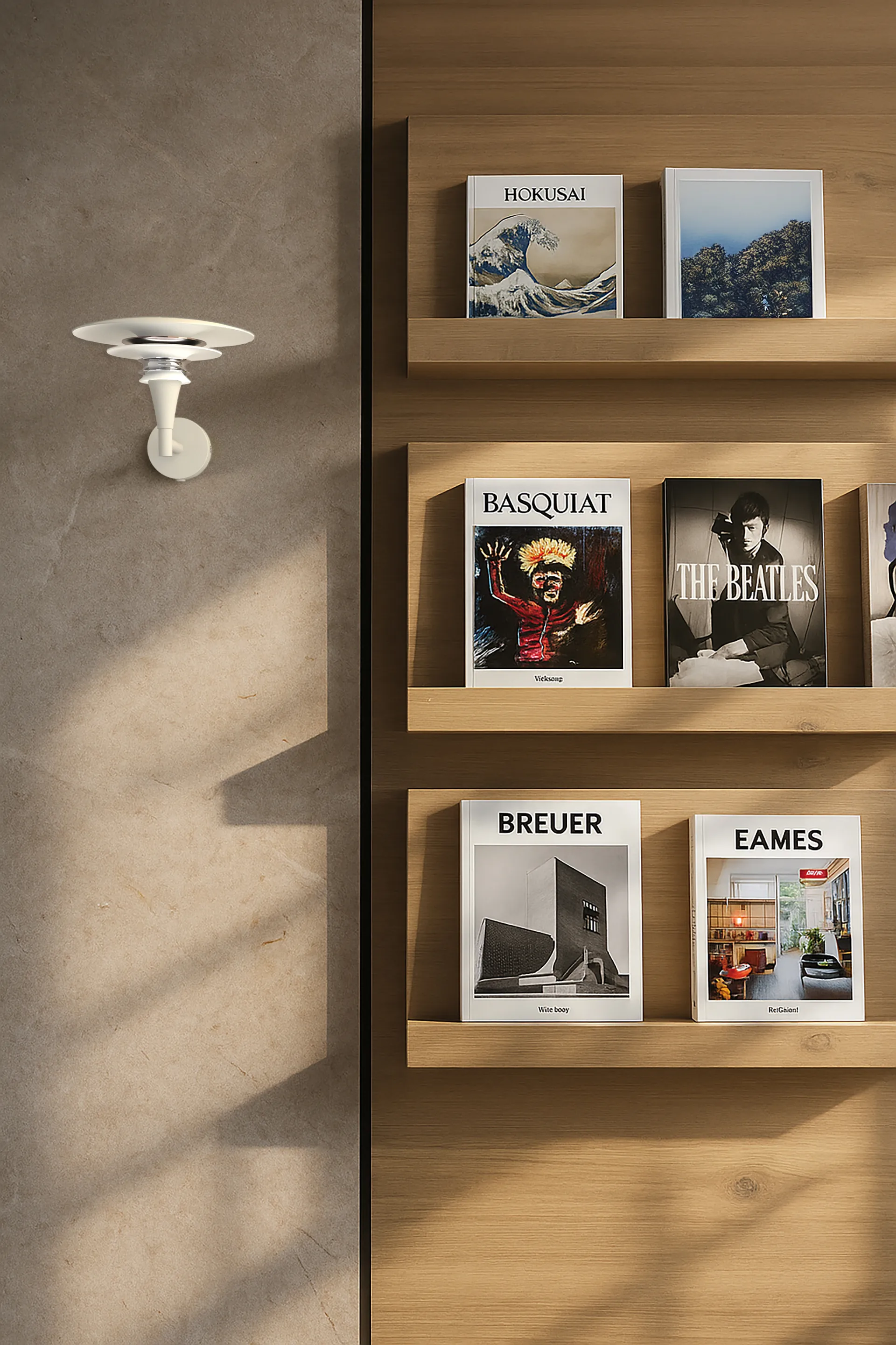 Diablo wandlamp Ø20 cm, Sand-metallic brons Belid