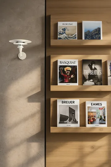 Diablo wandlamp Ø20 cm - Sand-metallic brons - Belid