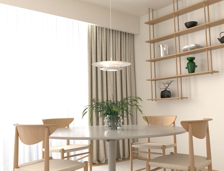 Eclipse hanglamp Ø 43cm, wit Belid