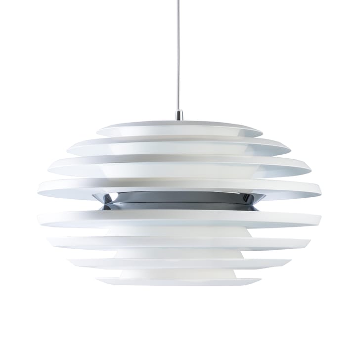 Ellipse hanglamp - mat wit - chroom - Belid