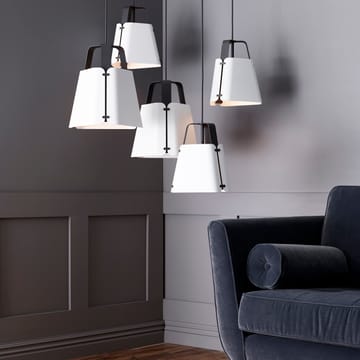 Fold hanglamp Ø34 cm - Antraciet-Witte structuur - Belid