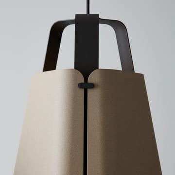 Fold hanglamp Ø34 cm - Antraciet-Zandstructuur - Belid