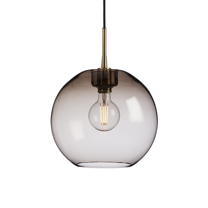 Gloria hanglamp Ø32 cm - Messing-rookglas - Belid