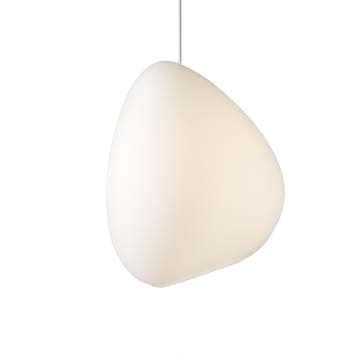 Ocean plafondlamp opaalglas - witte textielkabel - Belid