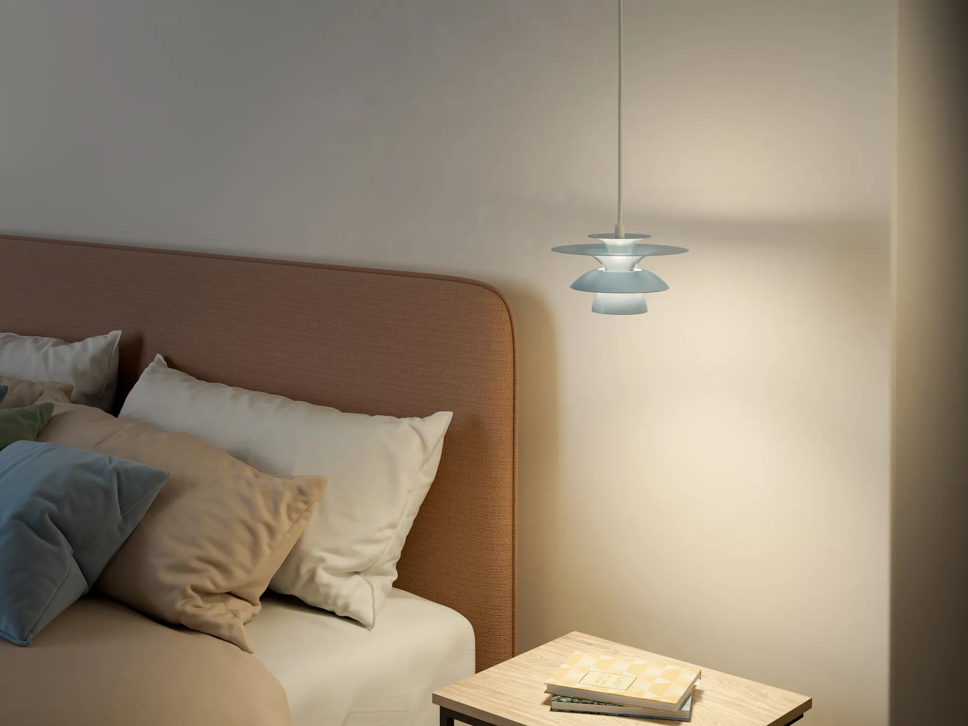 Picasso raamlamp Ø18 cm, Ijsblauw Belid