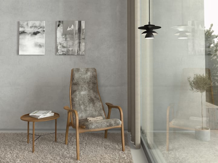 Picasso raamlamp Ø18 cm, Matzwart Belid