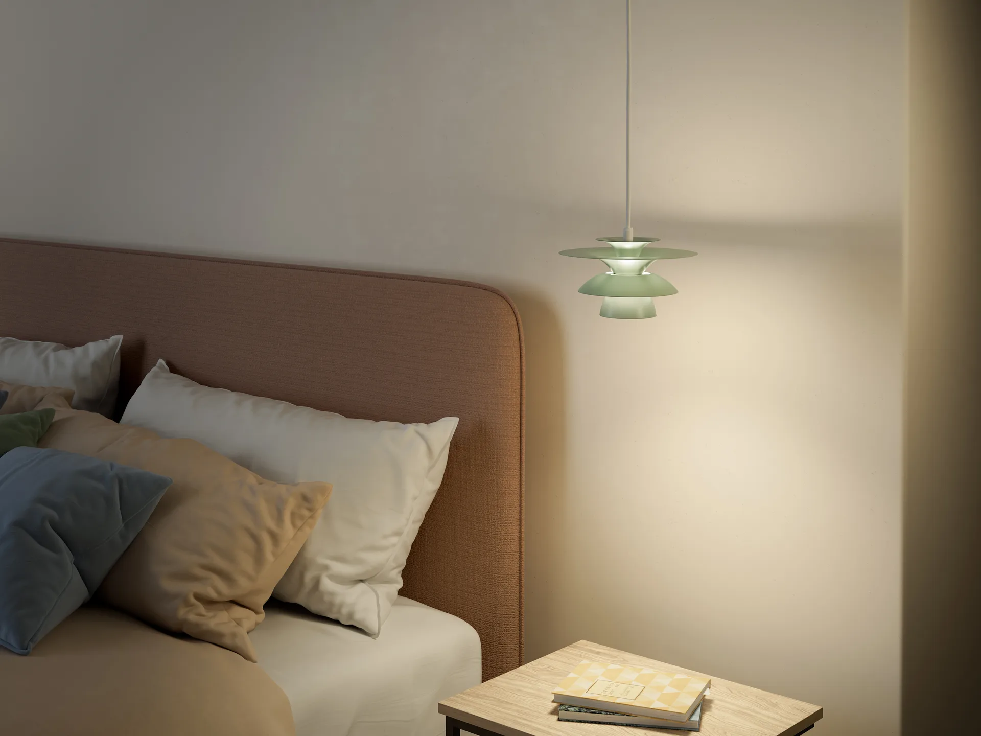 Picasso raamlamp Ø18 cm, Soft salvia Belid