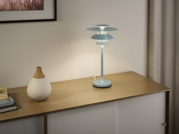 Picasso tafellamp 34,8 cm, Ijsblauw Belid