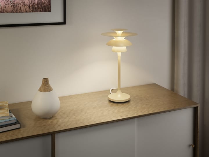 Picasso tafellamp 34,8 cm, Licht honing Belid