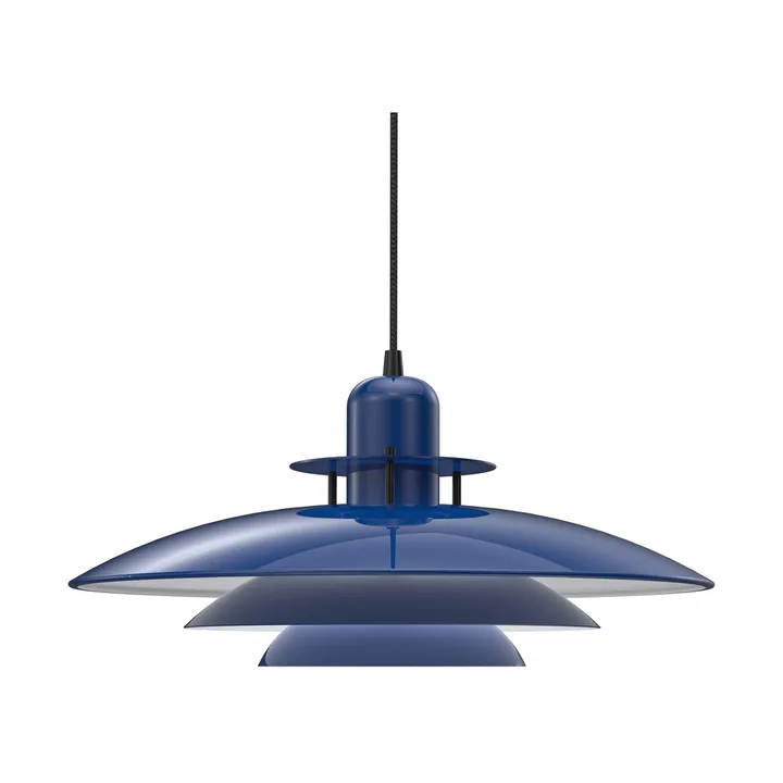 Primus hanglamp Ø43 cm - Diepblauw-matzwart - Belid