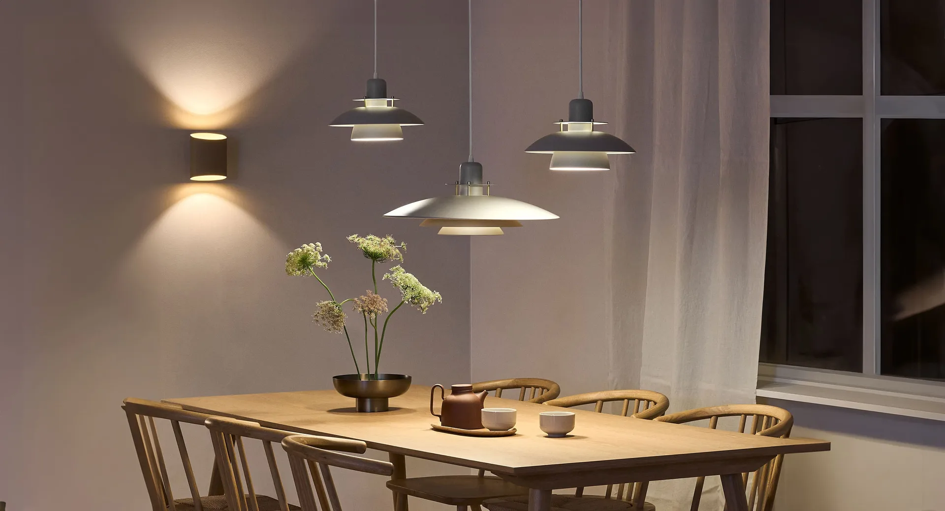 'Primus hanglamp Ø43 cm', Zand-messing Belid