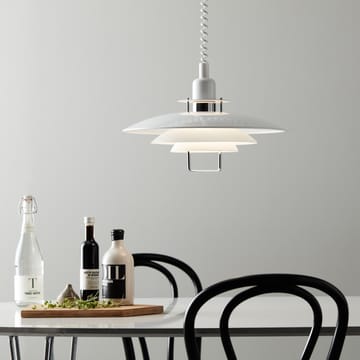 Primus II hanglamp Ø43 cm - Wit-chroom - Belid