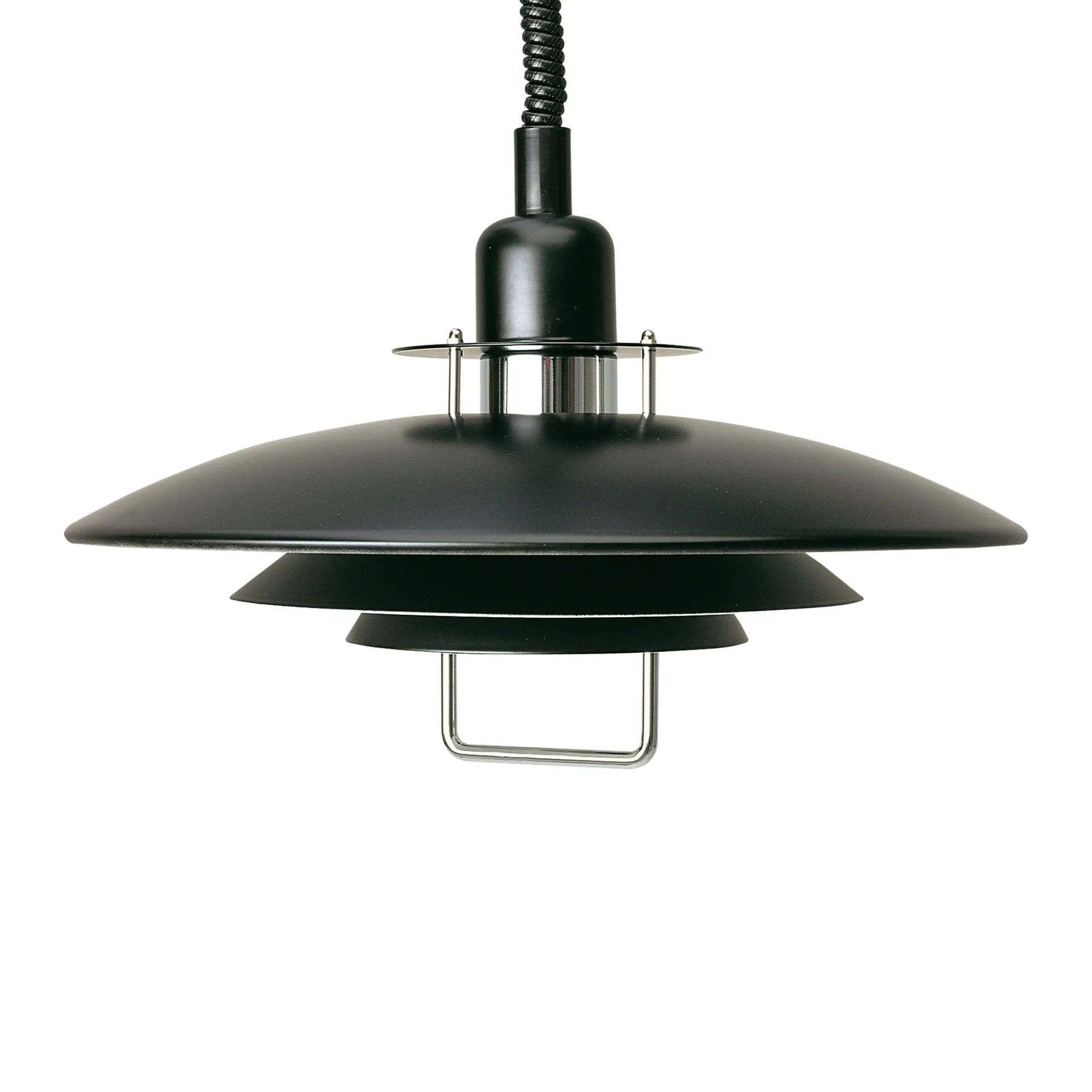 Primus II hanglamp Ø43 cm, Zwart-chroom Belid