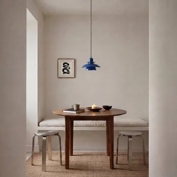 Primus IV hanglamp Ø28 cm - Diepblauw-matzwart - Belid