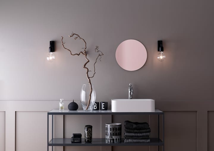 Regal 1 wandlamp 12,9 cm, Matzwart Belid
