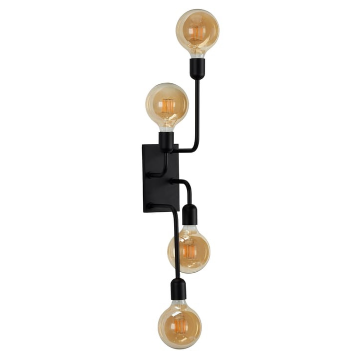 Regal XL wandlamp vaste installatie , Zwart Belid