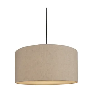 Soft hanglamp Ø40 cm - Linnen naturel-metallic brons, Ø60 cm - Belid