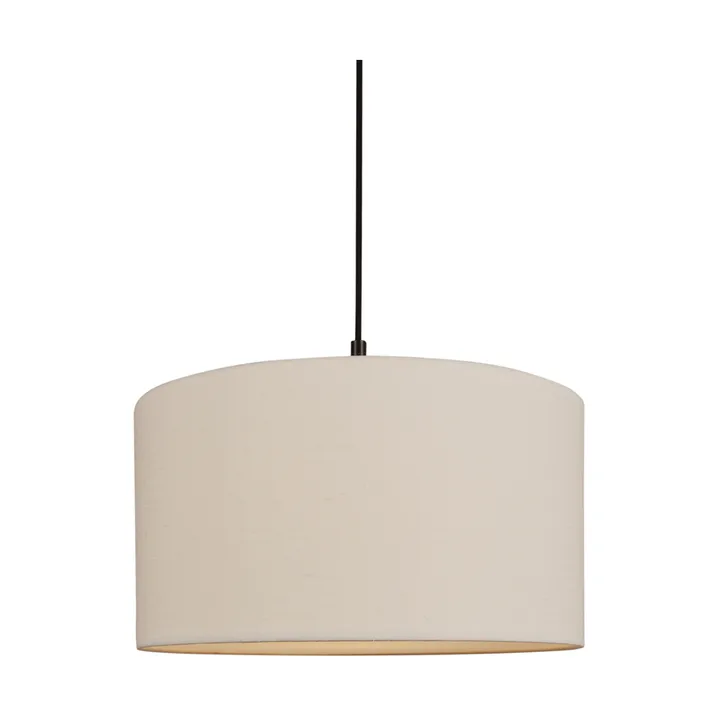 Soft hanglamp Ø40 cm - Linnen wit-metallic brons, Ø44 cm - Belid