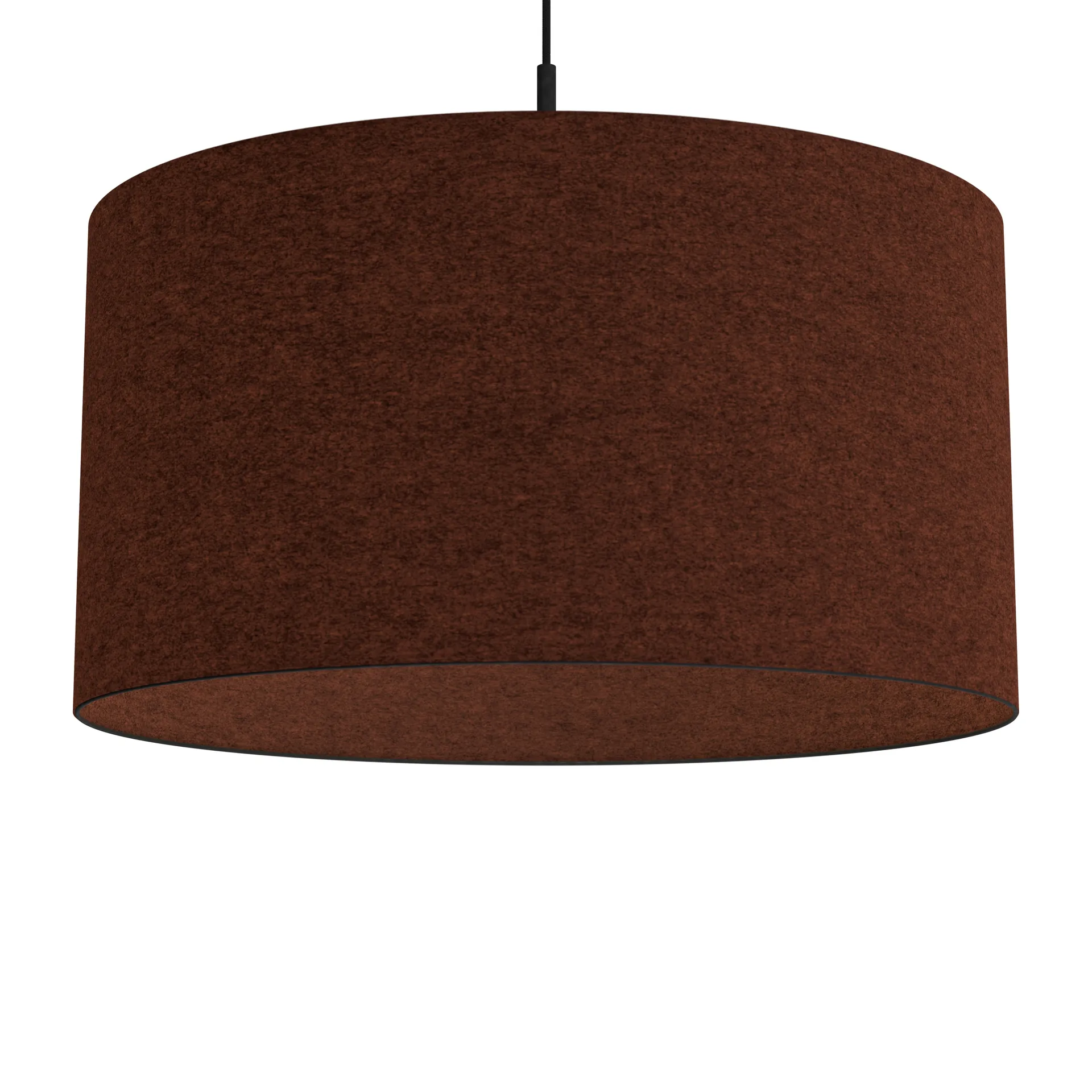 Soft hanglamp Ø57 cm, Roestbruine wol Belid