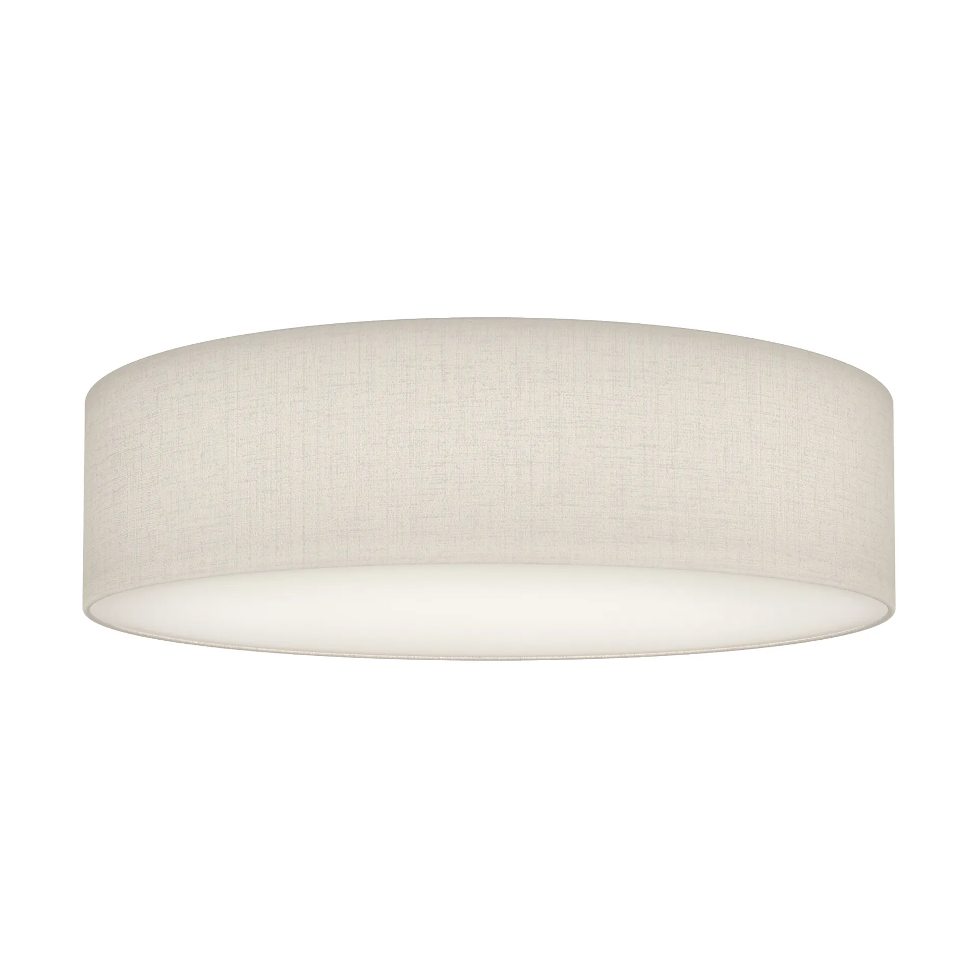 Soft stoffen plafondlamp Ø44 cm, Wit Belid