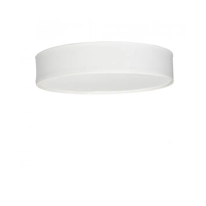 Soft stoffen plafondlamp Ø44 cm, Wit Belid