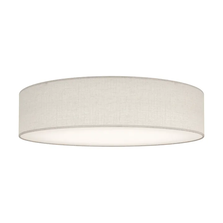 Soft stoffen plafondlamp Ø50 cm - Wit - Belid