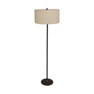 Soft vloerlamp - Linnen naturel-metallic bronze, Ø44x149,5 cm - Belid