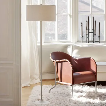 Soft vloerlamp - Linnen wit-zand, Ø44x149,5 cm - Belid
