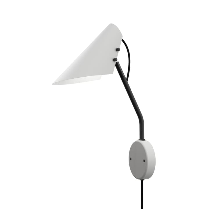 Vincent wandlamp - Wit-zwart - Belid