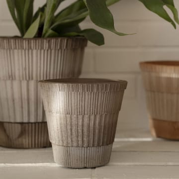 Atlas raw bloempot - Grey, Ø16 cm - Bergs Potter