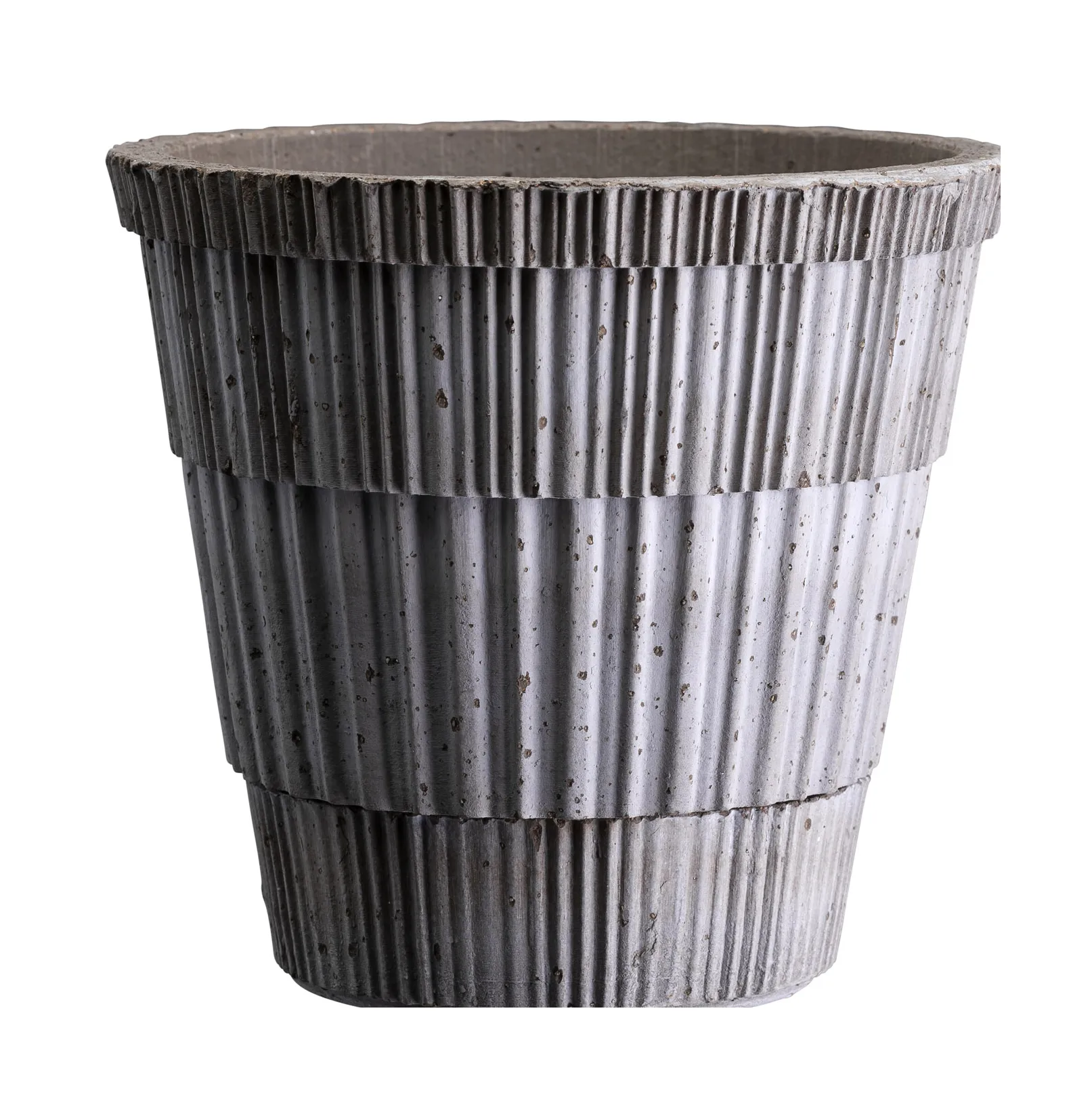 Atlas raw bloempot, Grey, Ø25 cm Bergs Potter