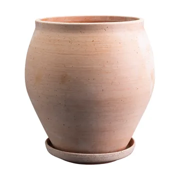 Delphi pot met schotel 2-delig - Roze, Ø26 cm - Bergs Potter