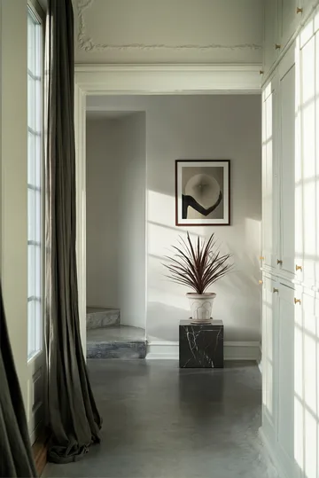 Fleur pot met schotel 2-delig - Grijs, Ø25 cm - Bergs Potter