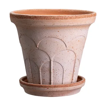 Fleur pot met schotel 2-delig - Roze, Ø21 cm - Bergs Potter