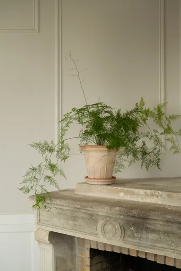 Fleur pot met schotel 2-delig - Roze, Ø25 cm - Bergs Potter