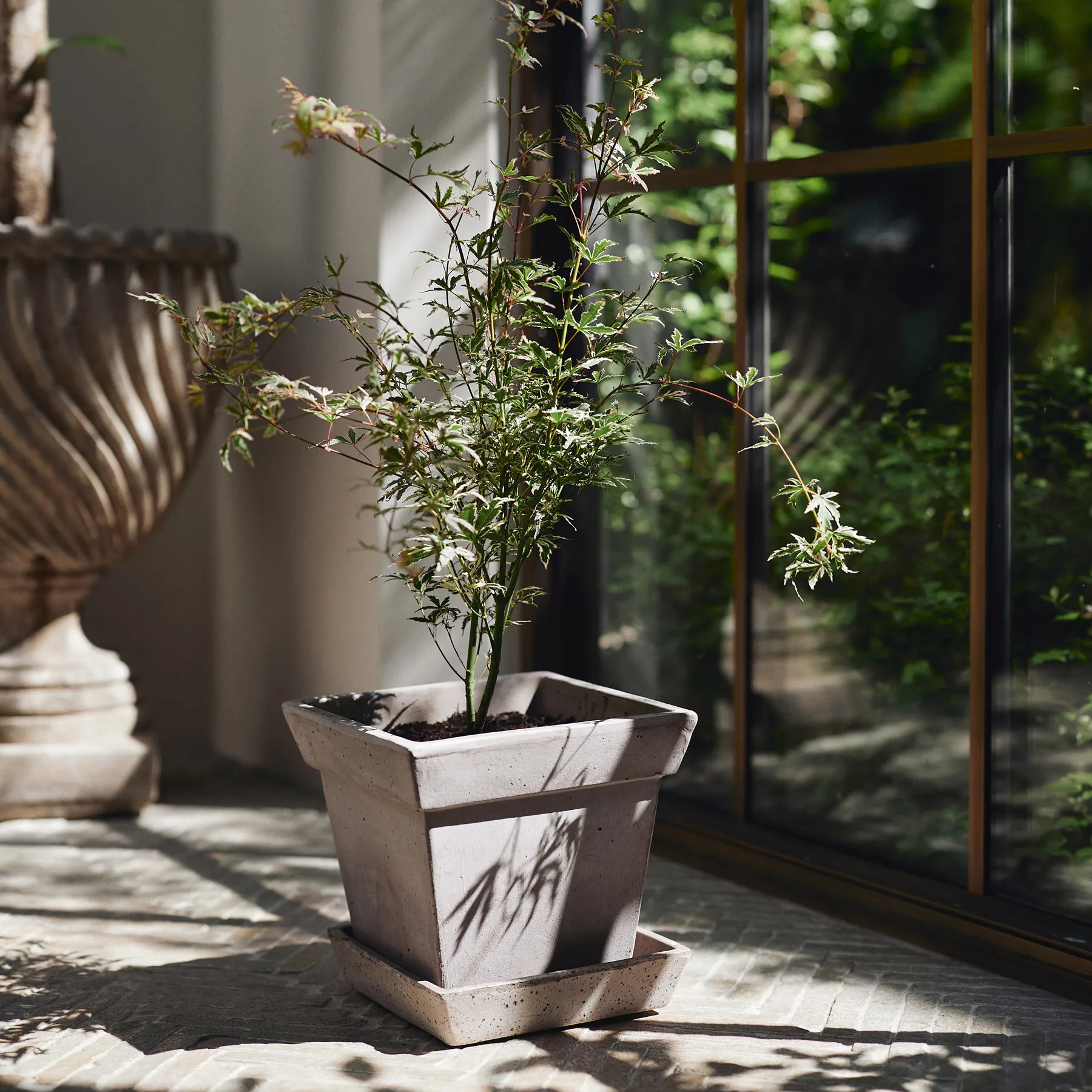 Gaia raw bloempot, Grey, Ø21 cm Bergs Potter