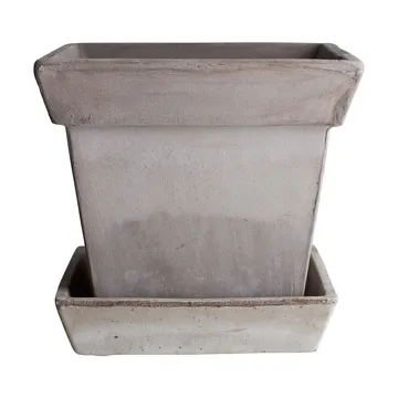 Gaia raw bloempot - Grey, Ø25 cm - Bergs Potter