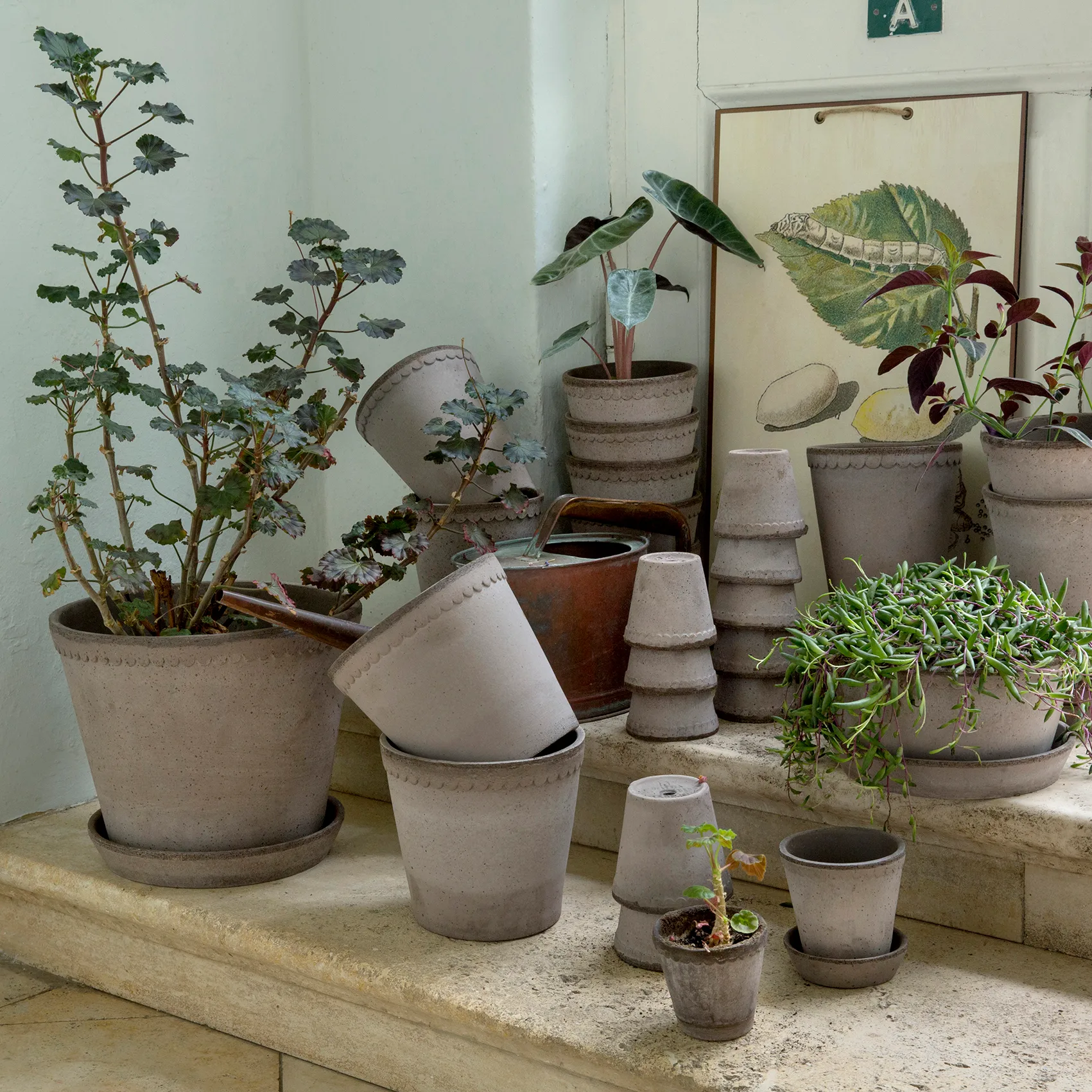 Helena pot Ø16 cm, Grijs Bergs Potter