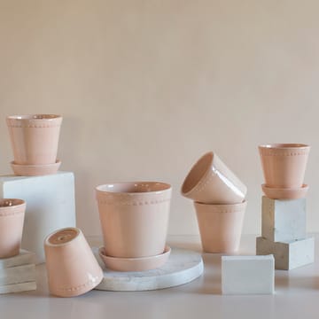 Helena pot geglazuurd Ø18 cm - Quartz rose - Bergs Potter