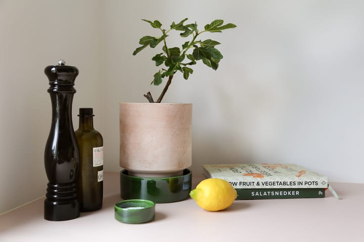 Hoff pot, Ø14 cm, Raw Rosa-Misty Blue Bergs Potter
