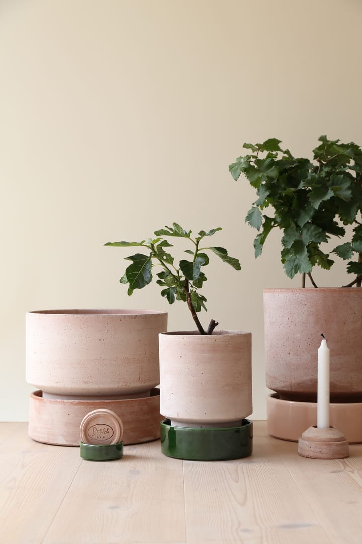 Hoff pot, Ø16 cm, Raw Rosa-Deep Burgundy Bergs Potter