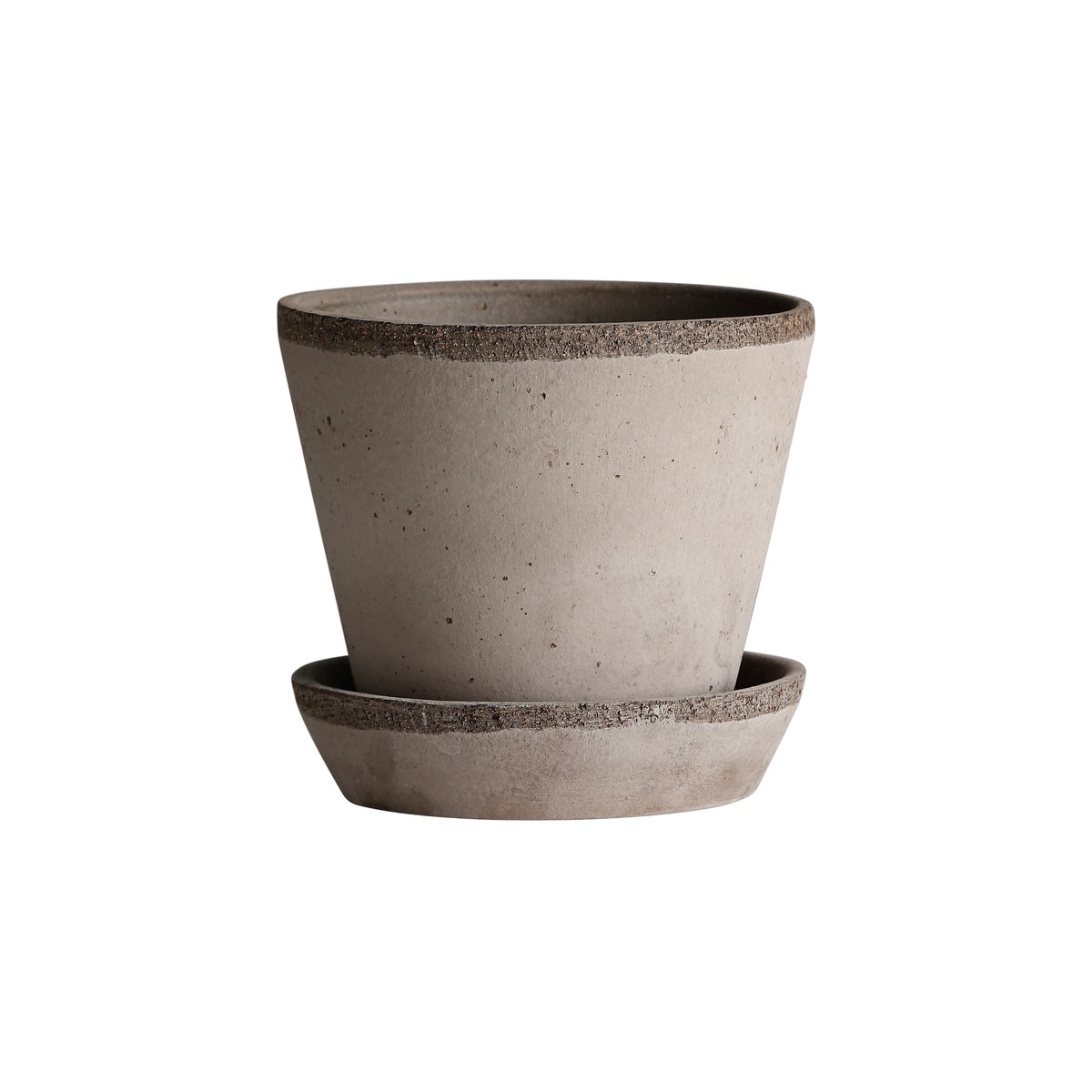 Bergs Potter Julie pot o10 cm Grijs | Scandinavisch Interieur | Bloempotten | Grijs