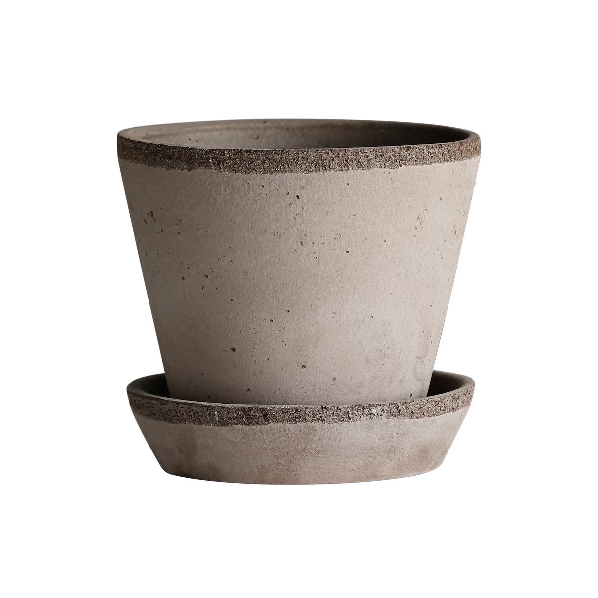 Bergs Potter Julie pot o14 cm Grijs | Scandinavisch Interieur | Bloempotten | Grijs